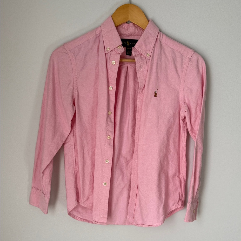 Ralph Lauren Light Pink Collared Shirt